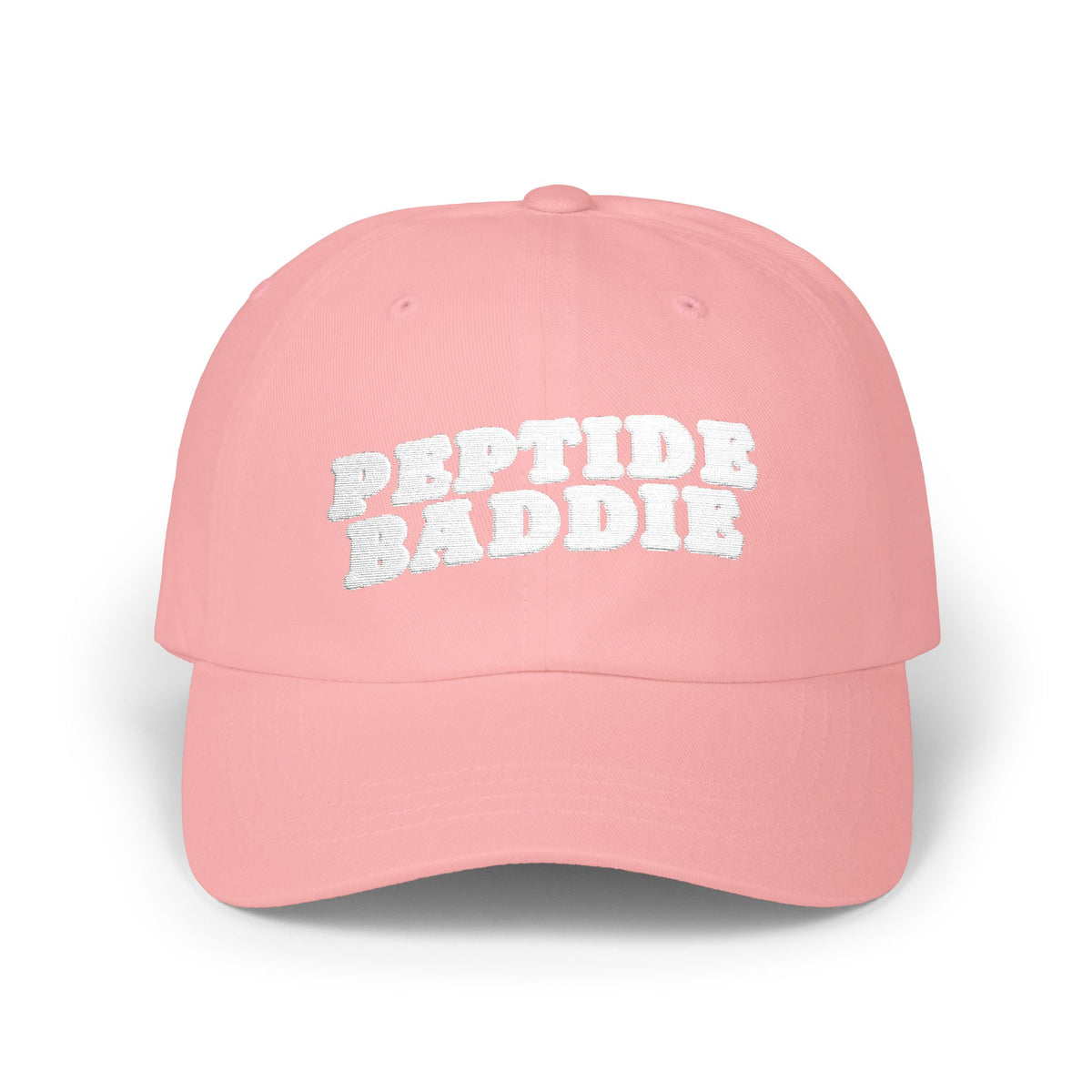 Peptide Baddie - Classic Dad Embroidered Baseball Hat