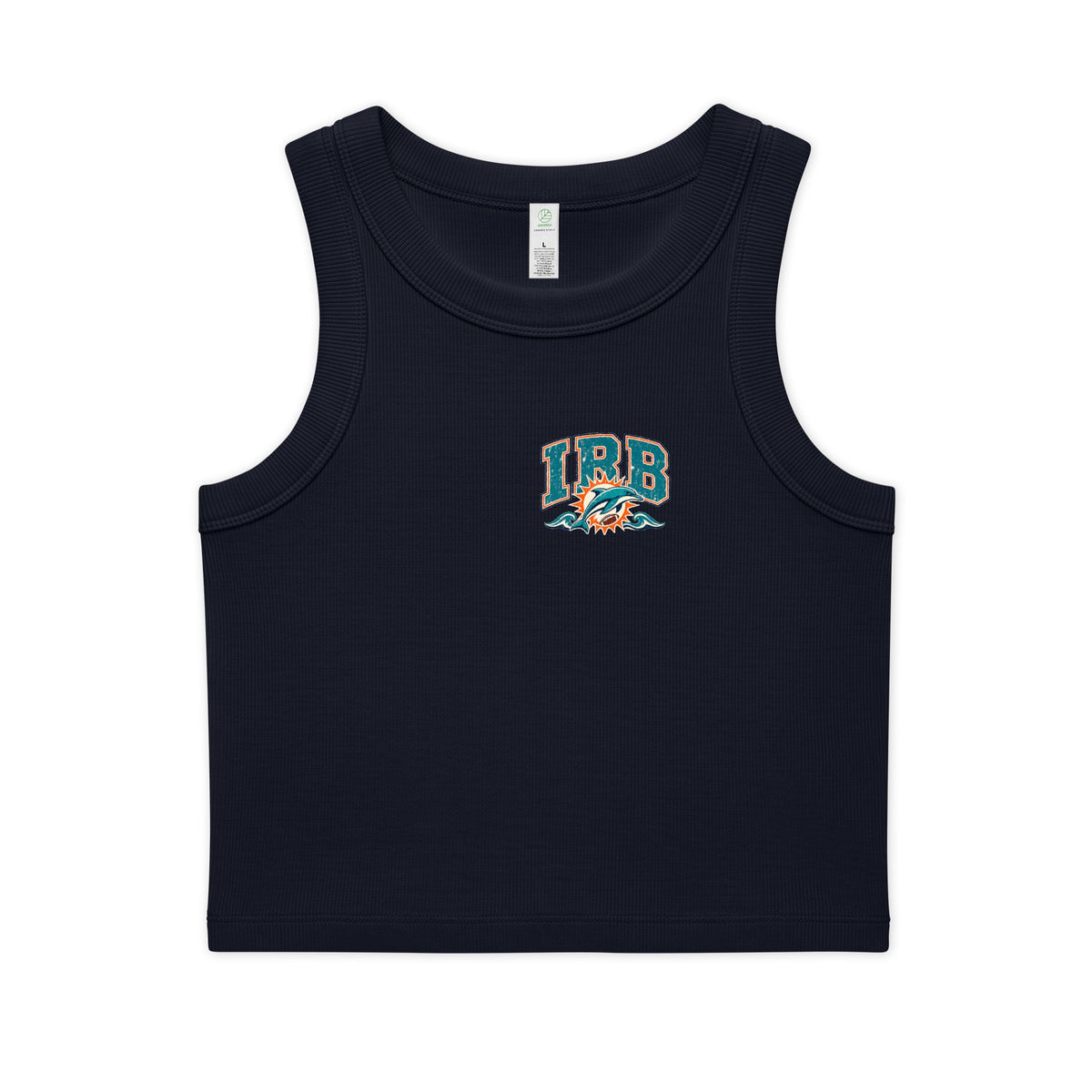 Indian Rocks Beach Dolphin Crop Tank