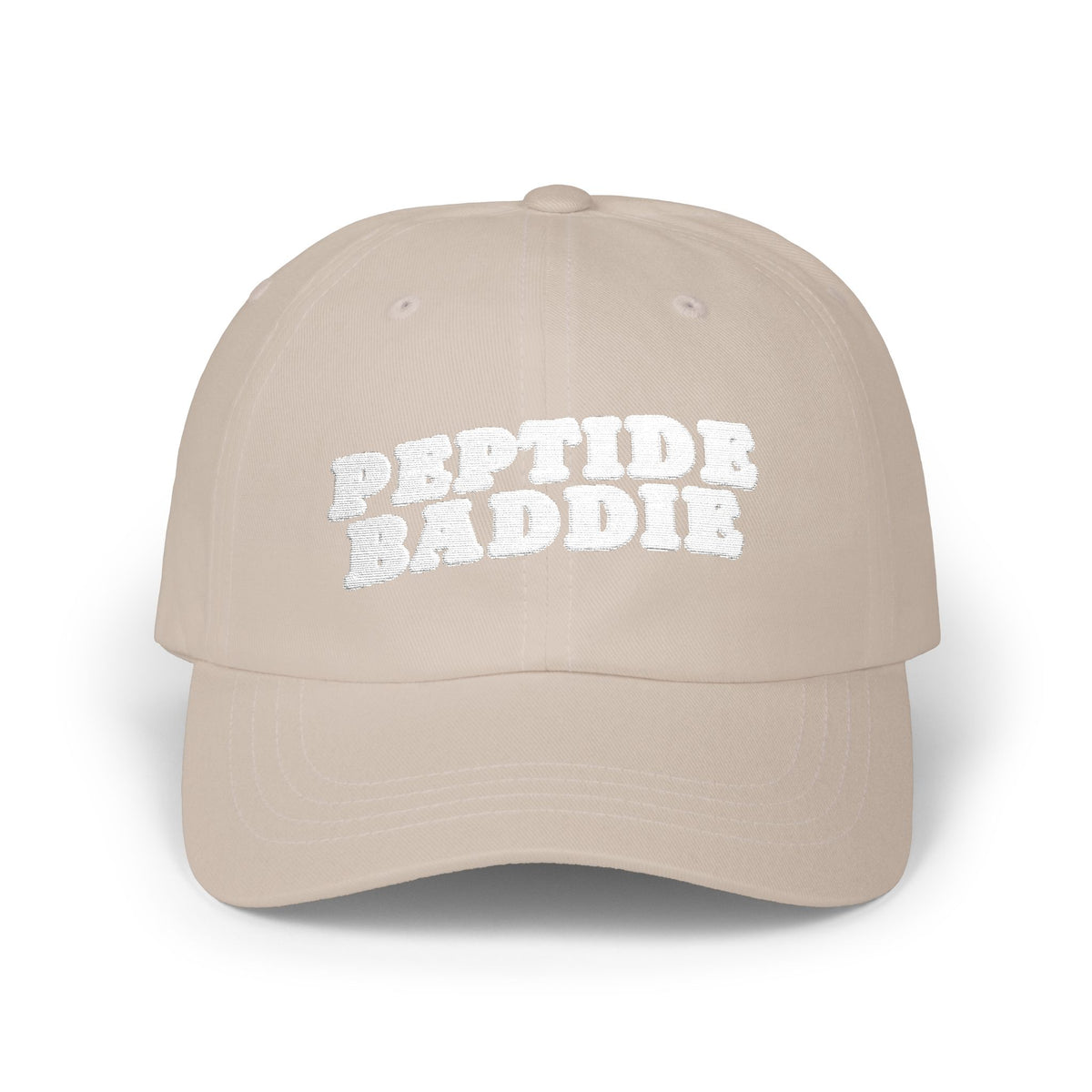 Peptide Baddie - Classic Dad Embroidered Baseball Hat