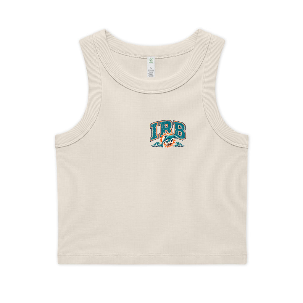 Indian Rocks Beach Dolphin Crop Tank