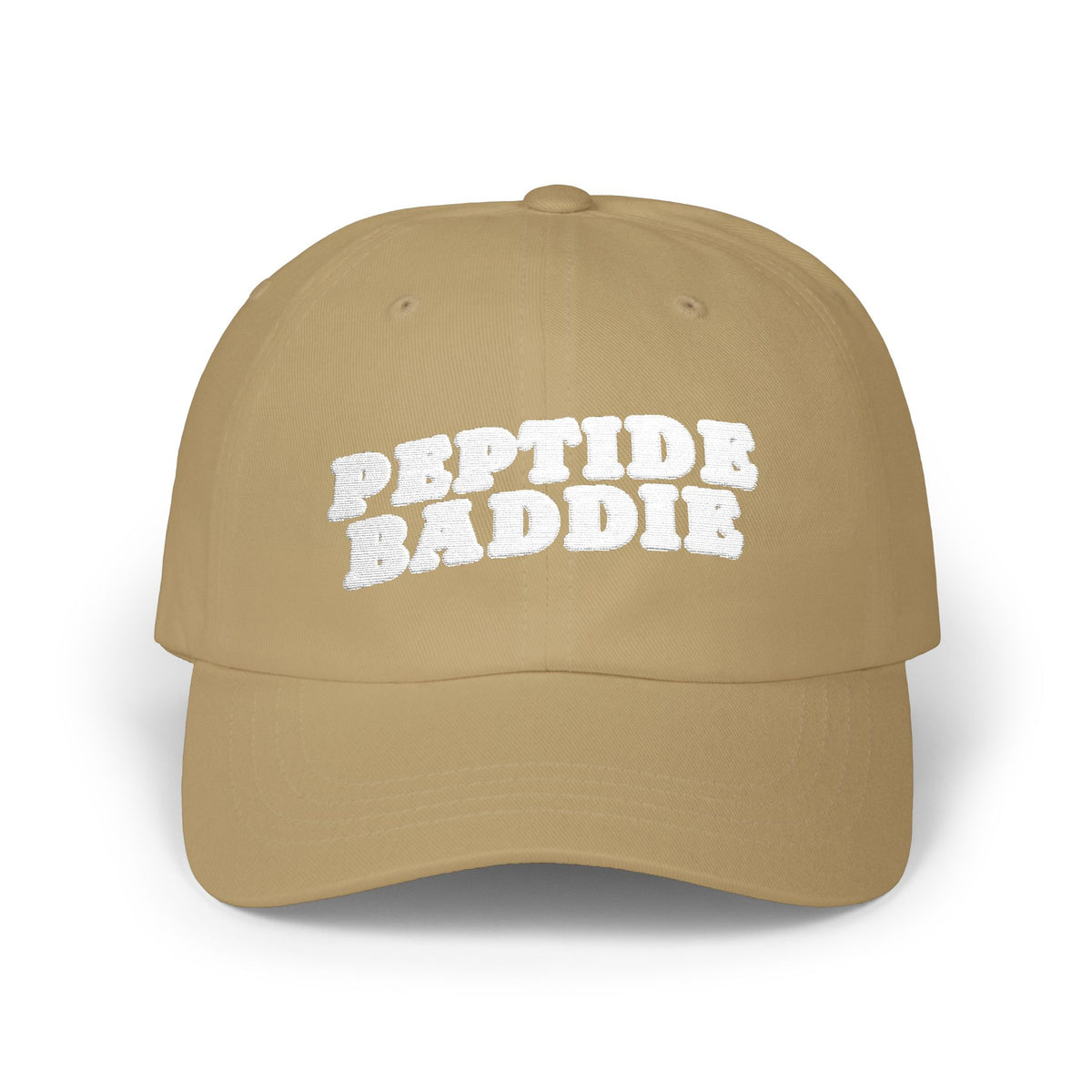 Peptide Baddie - Classic Dad Embroidered Baseball Hat