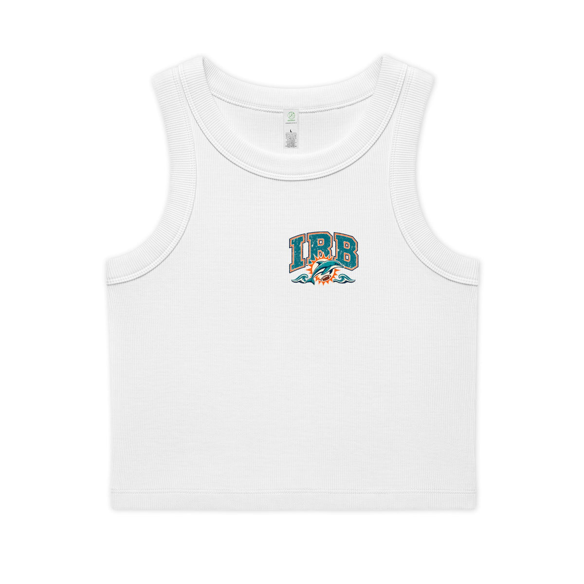 Indian Rocks Beach Dolphin Crop Tank