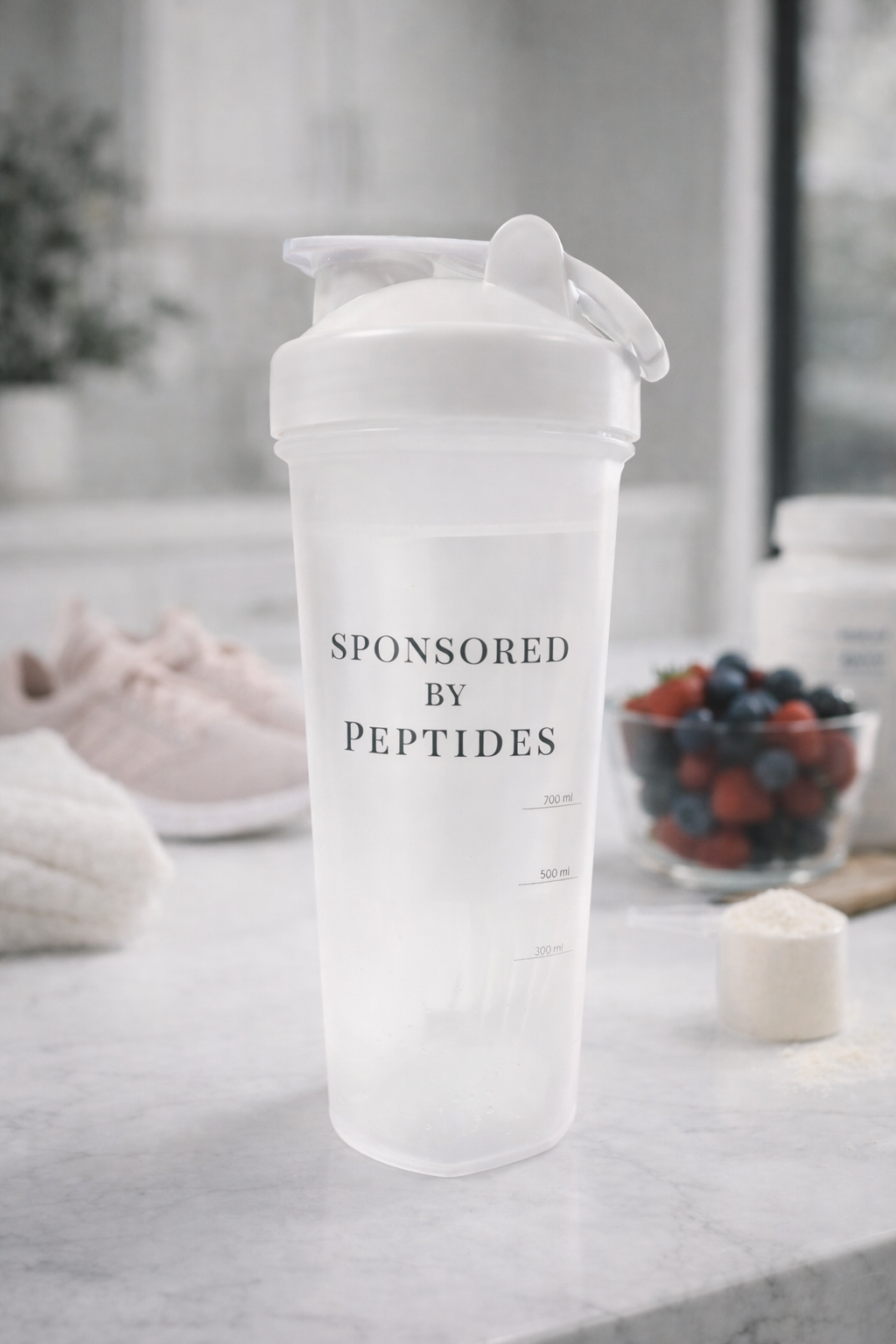 Peptide Protein Shaker Bottle