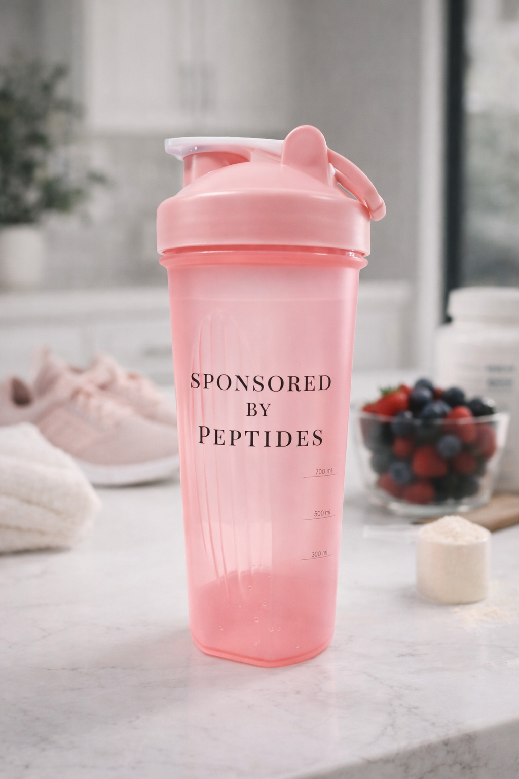 Peptide Protein Shaker Bottle