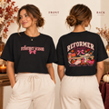Reformer Season Crop Tee — Cozy Autumn Harvest Graphic