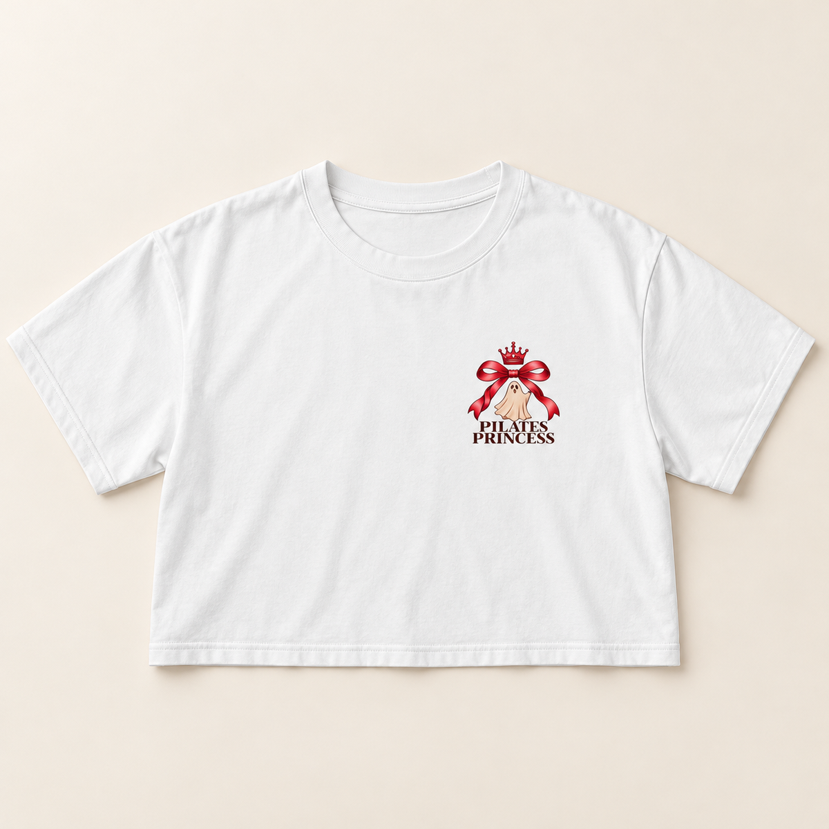 Pillows Princess Haunted Edition Women's Crop Tee