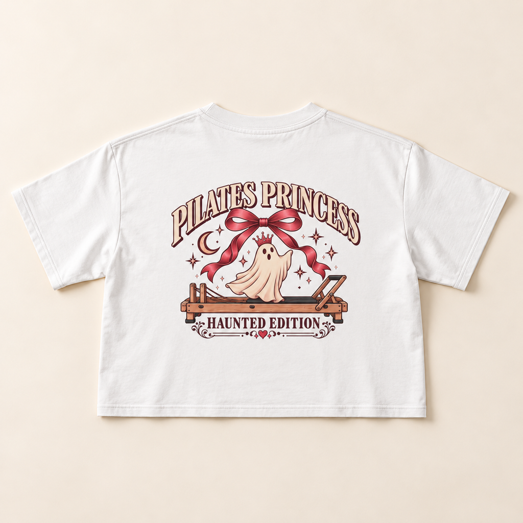 Pillows Princess Haunted Edition Women's Crop Tee