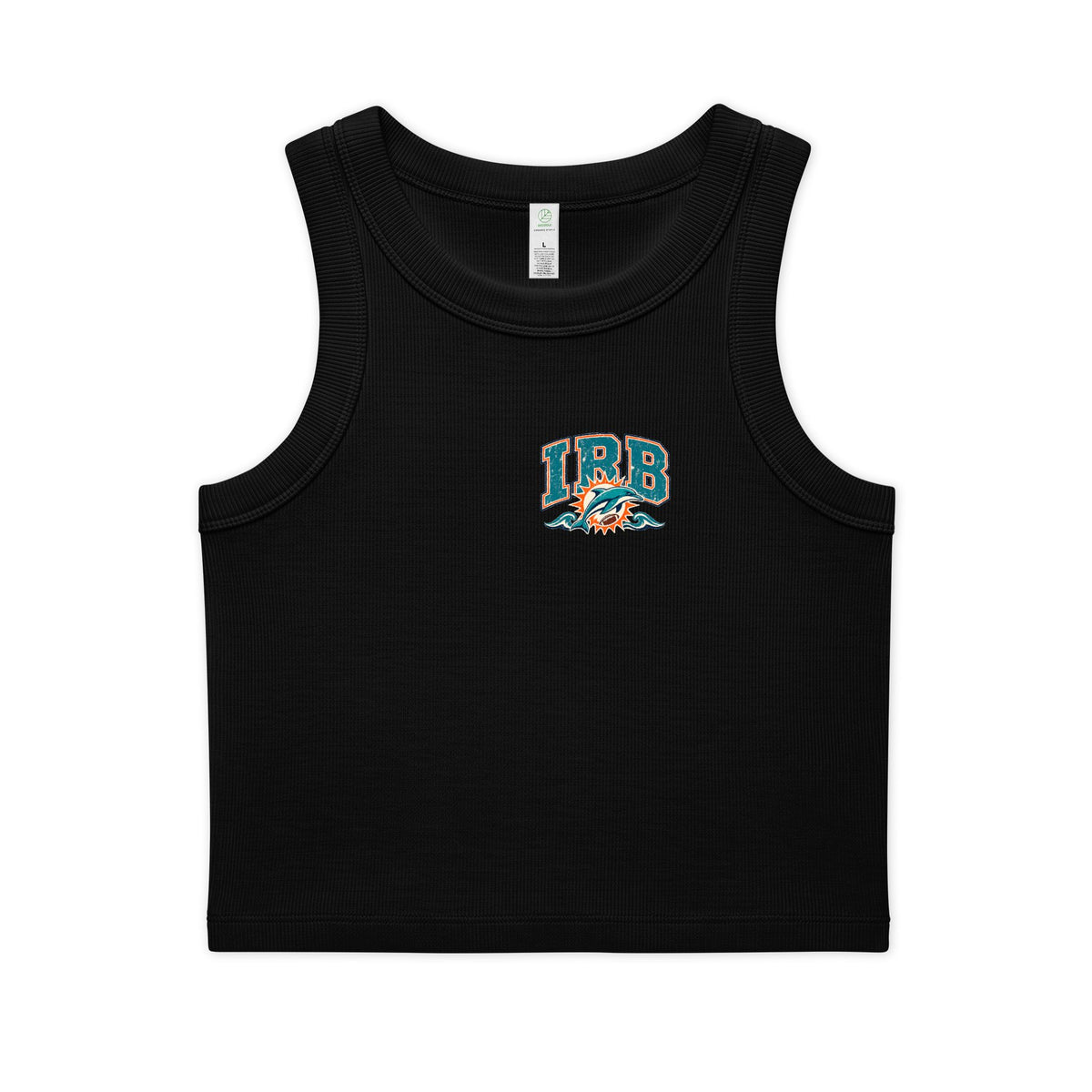 Indian Rocks Beach Dolphin Crop Tank