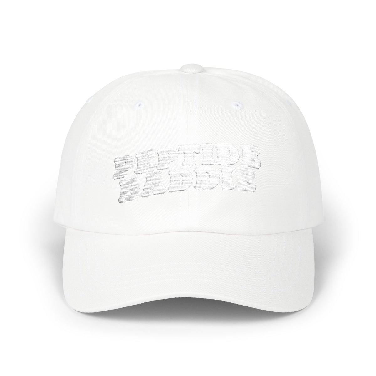 Peptide Baddie - Classic Dad Embroidered Baseball Hat