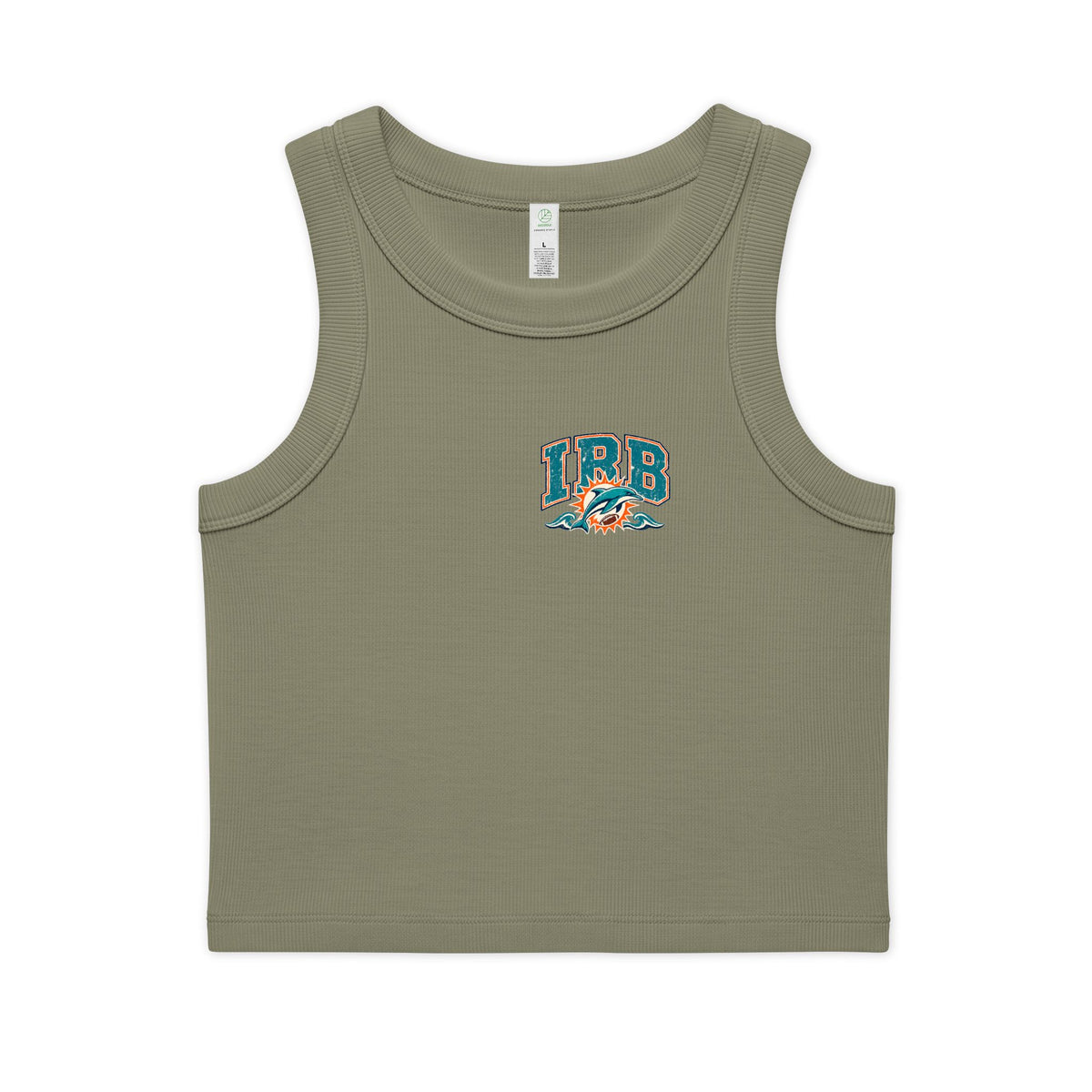 Indian Rocks Beach Dolphin Crop Tank